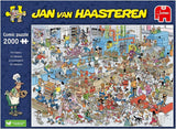 Jan Van Haasteren, Die Bäckerei, Puzzle 2000 Teile für Erwachsene Puzzle Naty Shop