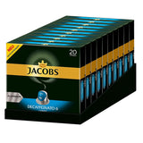 Kaffeekapseln Espresso Ristretto, Intensität 12 von 12, 10 x 20 Getränke & Kaffeekapseln Lungo Decaffeinato- Intensität 6- 200 Nespresso-kompatible Kapseln, 10er Pack, 10 x 20 Getränke