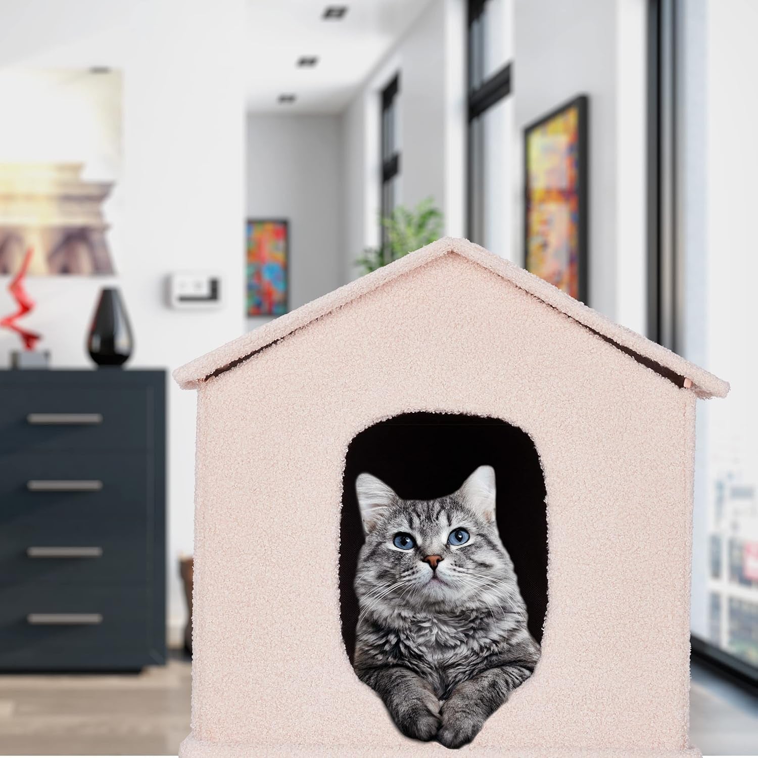 Decken und Möbel, Haustiere, Höhlen und Häuser, Katzen, Betten für Katzen, Katzenbetten, Matratzen