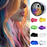 Grüne temporäre Haarfarbe, Styling-Haarfarbe für Männer und Frauen, natürliche Haarpomade, Haarfärbewachs für Party, Cosplay & Halloween, Weihnachten, cremefarbene temporäre Haarfarbe (100 g, grün) Naty Shop Haarfarbe