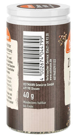 Ostmann Gewürze - Zitronenpfeffer Gewürzzubereitung | Für Salatdressings, Saucen und Fischgerichte 40 g in der Streudose