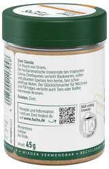 Fuchs Gemahlener Cassia-Zimt – Zum Würzen von Gebäck, Desserts oder Tees, 45 Gramm Gewürze Naty Shop