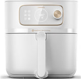 Philips 3000Er Airfryer XL – Rapid Air-Technologie, Frittieren mit bis zu 90 % weniger Fett, Fassungsvermögen 1,2 kg, 6,2 Liter, Touchscreen Geräte Naty Shop Weiß Kabellose Verbindung mit Autocook 8,3 L