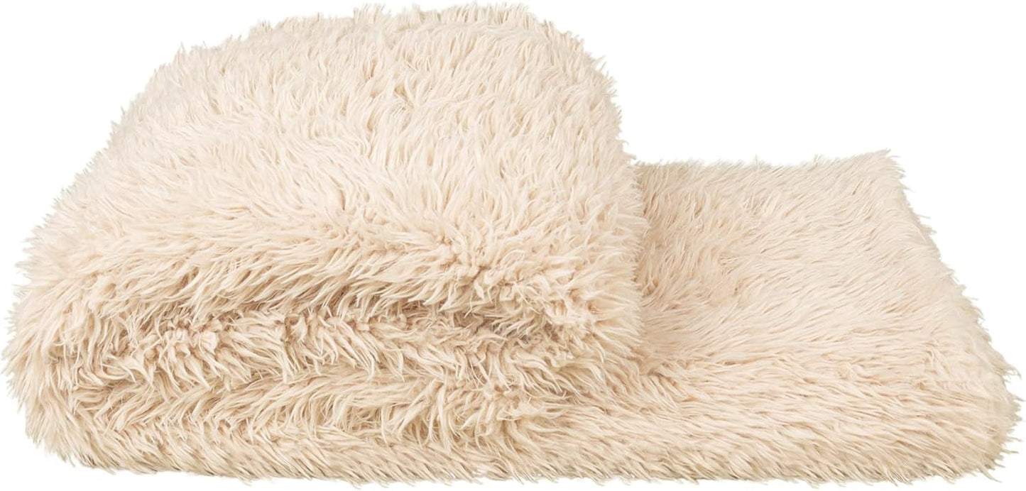 „Zoeppritz Since 1828“ Flauschige, voluminöse und langhaarige Kunstfelldecke 140 x 190 cm 090 Ton „Von „Zoeppritz Since 1828“ 203290-090-140X190 090 Beige Betten und Decken „Zoeppritz Since 1828“ 090 Beige