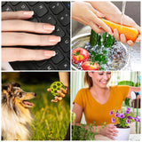 360 Stück französische künstliche Nägel, mittelgroß, rechteckig, künstliche Nägel mit künstlicher Nagelfeile, natürliche Spitzen, DIY zum Aufdrücken, für Damen und Frauen