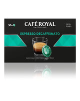 Espresso Forte 50 Pads für professionelle Nespresso-Maschine – 7/10 Intensität – UTZ-zertifiziert & Espresso Decaffeinato 50 Pads für professionelle Nespresso-Maschine – 7/10 Intensität