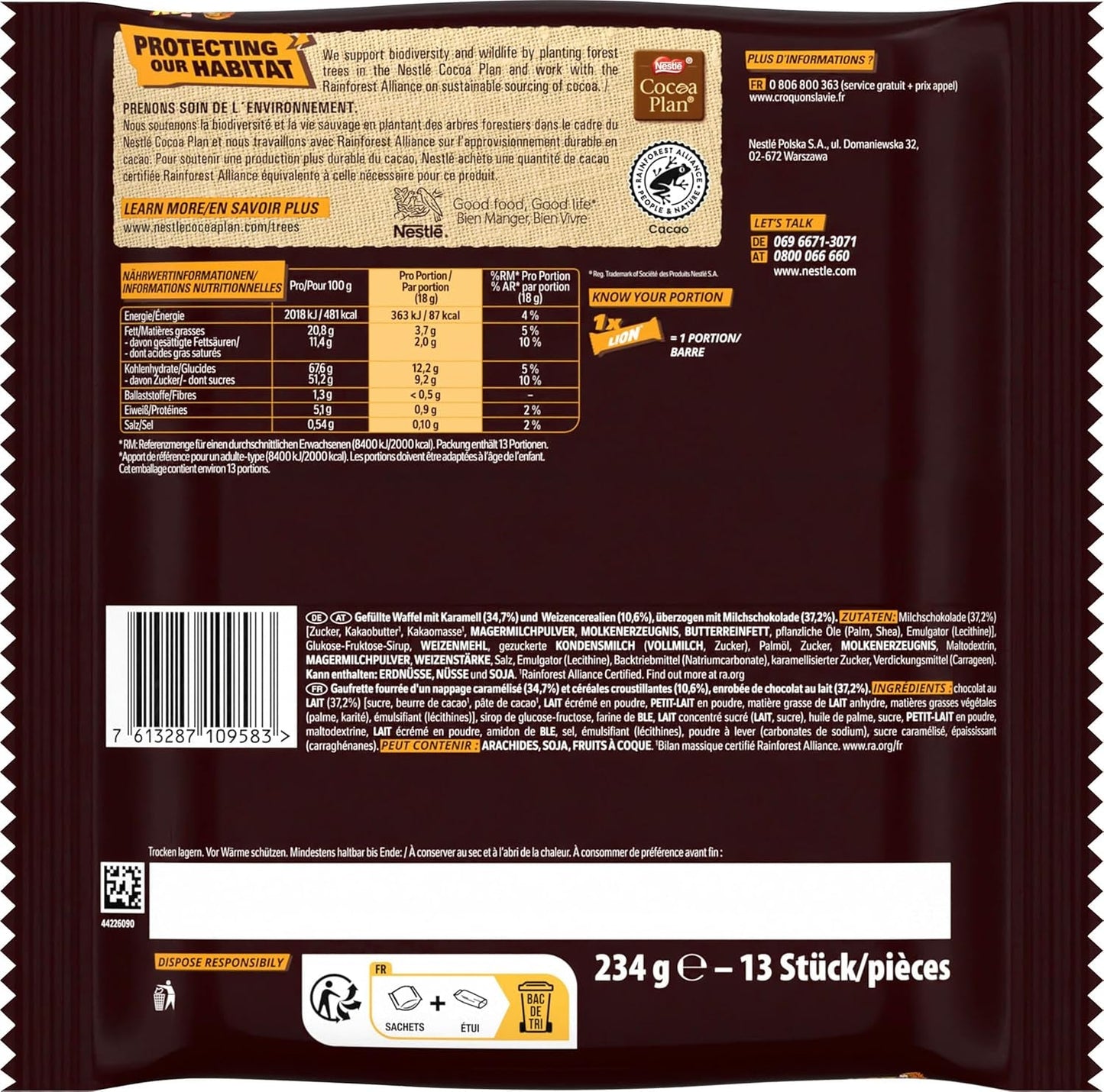 Löwe Mini 2er Pack (1x234g)