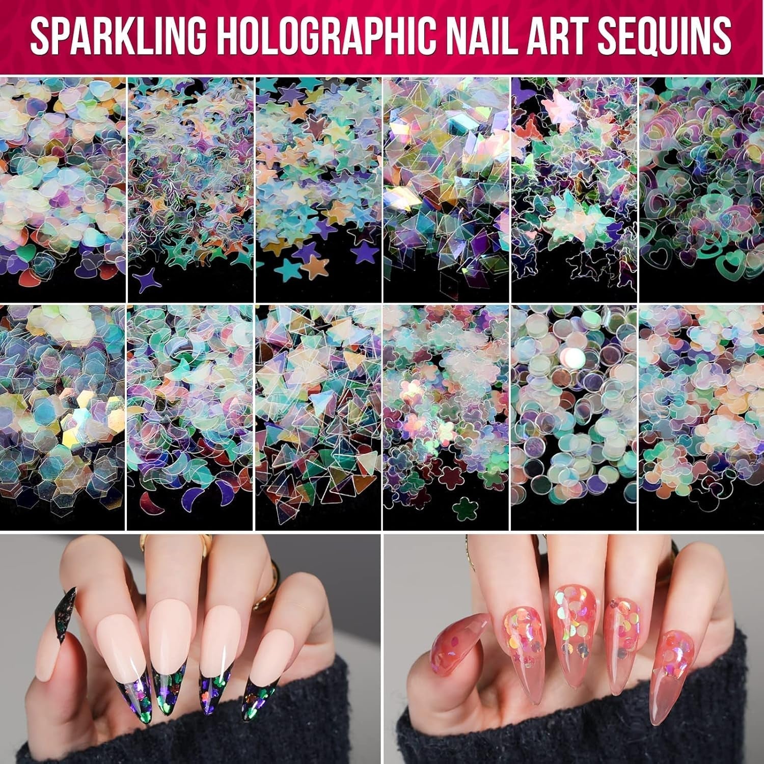 FANDAMEI Nail Art Pinsel Set, 15 Stücke Pinsel Für Gelnägel Nagel Pinsel, 5 Stücke Gepunkteter Stift, 10 Rolle Streifenband Nägel, Strasssteine ​​​​Nägel, Ultra Dünne Nagel Pailletten Für Nagelkunst Maniküre Set