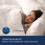 Billerbeck E45 Bambusdecke – Sommerdecke – 135 x 200 cm – Baumwolldecke, kühlende Steppdecke – mit Bambusfüllung, leichter Sommer (Sl) Steppdecken und Steppdecken Naty Shop