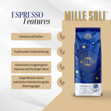 Caffè Espresso - Espressobohnen 1kg - Traditionelle Dreifachröstung In Handarbeit - Premium Kaffeebohnen mit perfekter Crema und besons säurearm für Fullyautomat und Siebträger