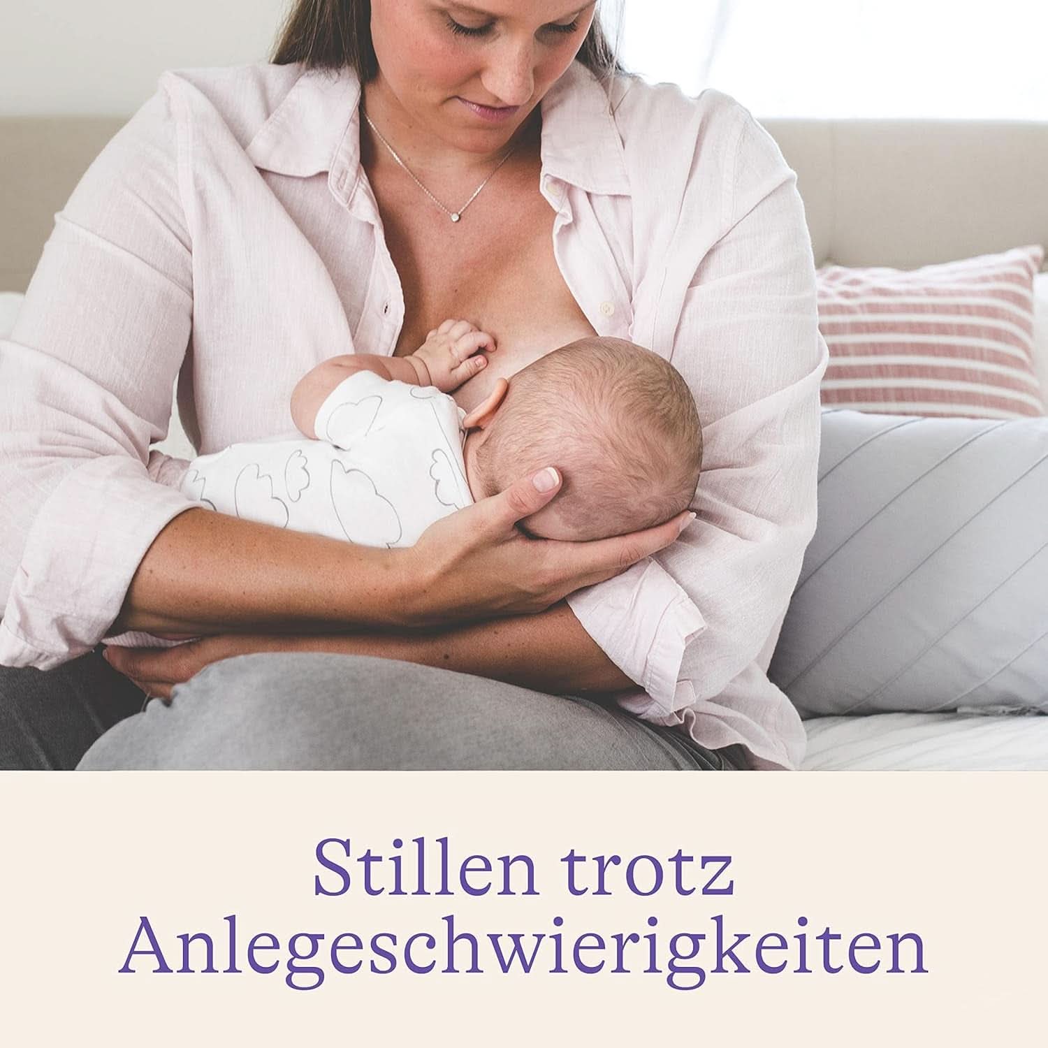 Lansinoh Stillhütchen 24 Mm (Größe 2), 2 Stück inkl. Aufbewahrungsbox - Angenehmes Tragegefühl - Trotz Anlegeschwierigkeiten Weiter Stillen Zubehör Essen und Stillen Bebe Naty Shop