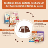 Wellness CORE Purely Paté 24 x 85g, Huhn und Pute – Nassfutter für Katzen, feine Pastete, getreidefrei, natürlich, hypoallergen, proteinreich, fleischreich