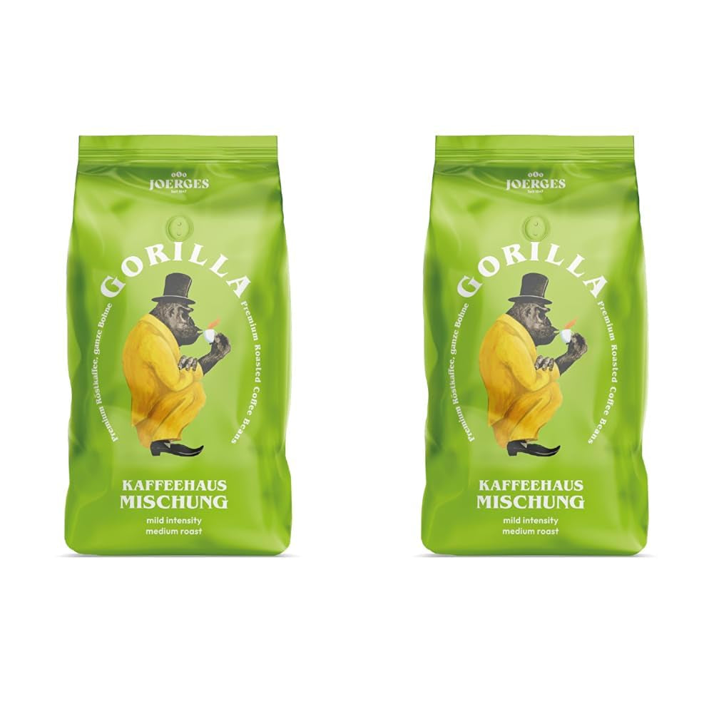 Joerges Kaffeemischung, 1 kg (Verpackung kann variieren) (2er Pack)