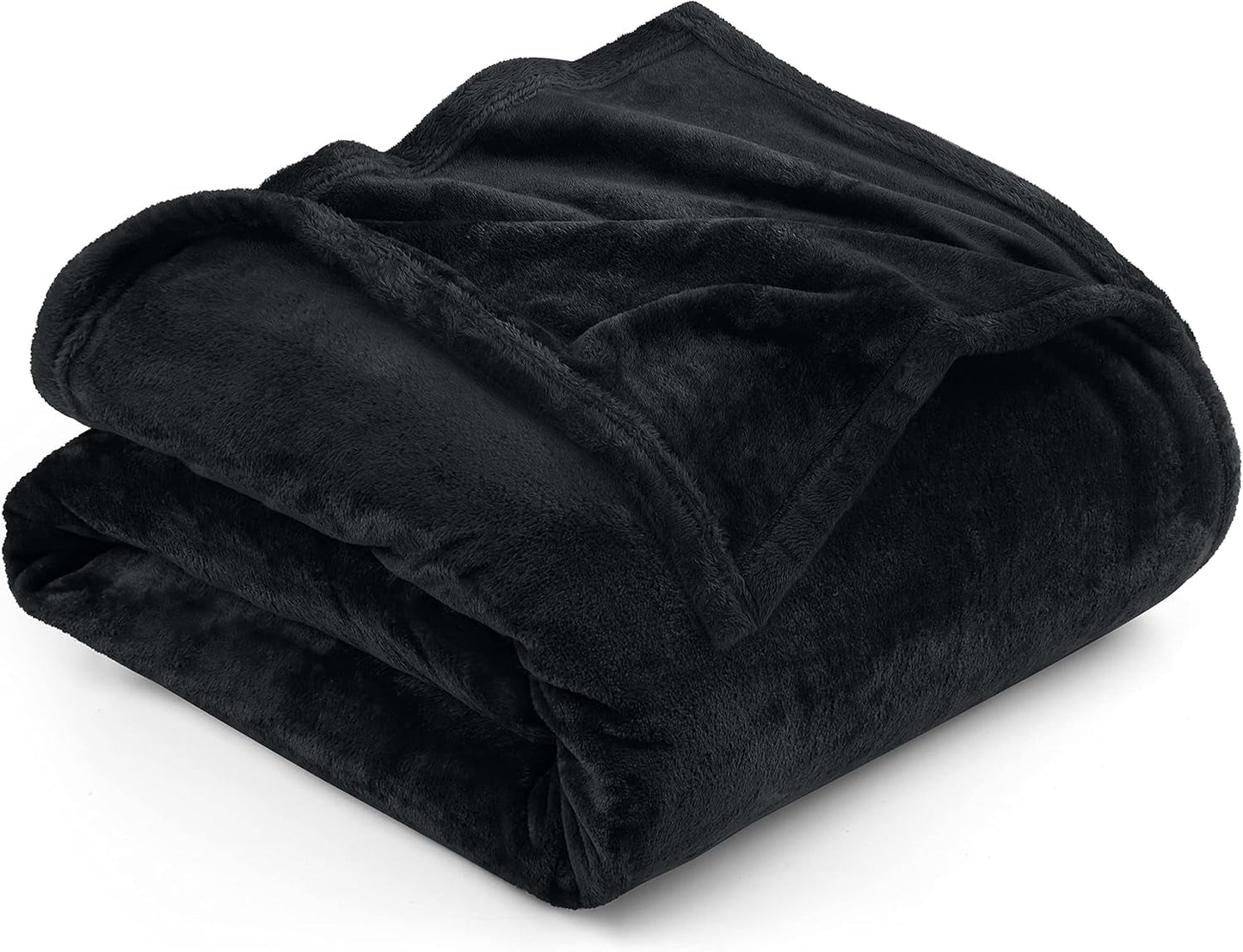 Utopia Bedding Kuschelige Fleecedecke [228 x 228 cm, grau], weiche, leichte, warme und flauschige Decke, bequeme und atmungsaktive Decke für Bett, Sofa, Couch, Betten und Decken. Besuche den Utopia Bedding-Store, schwarz, 150 x 200 cm