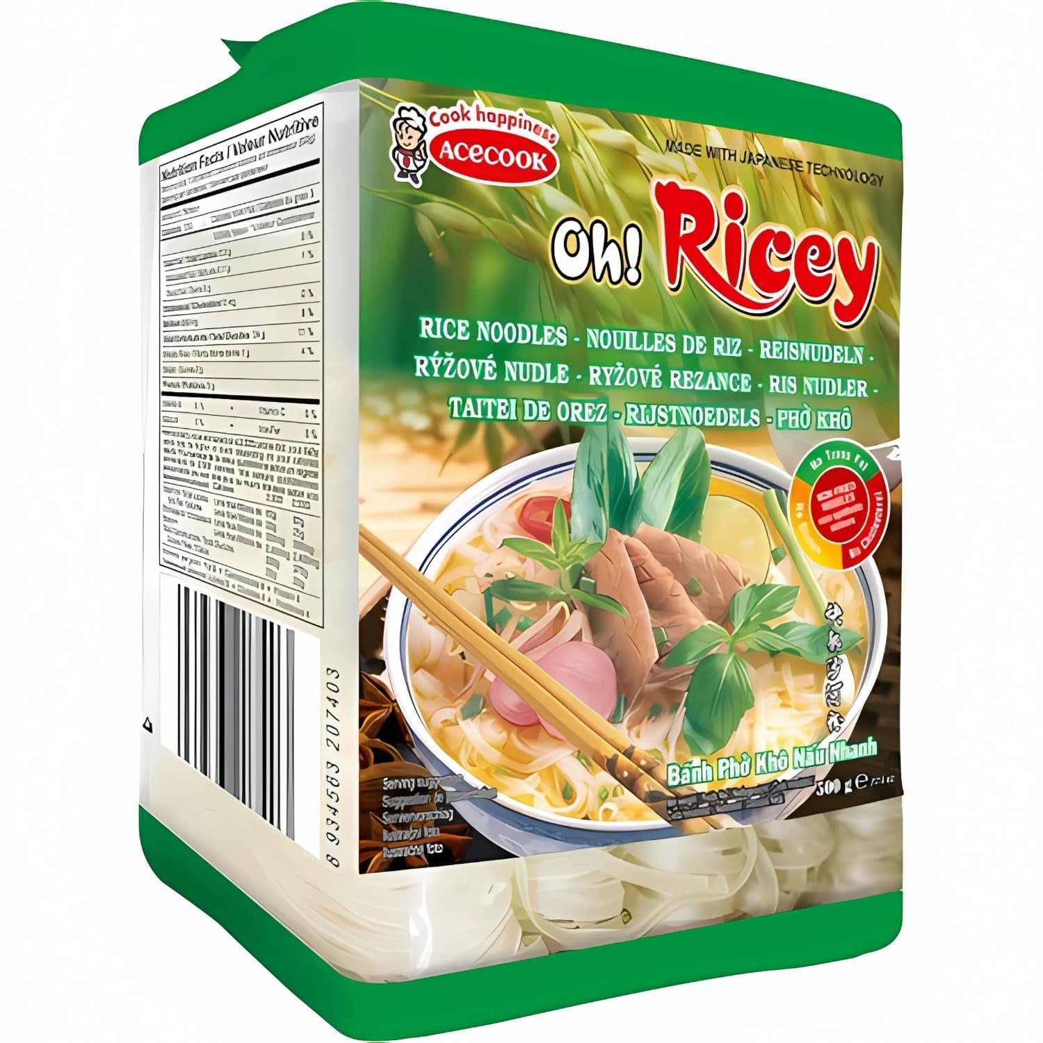 ACECOOK – ODER REISNUDELN – (1 X 500 GR)
