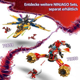 Ras und Arins LEGO NINJAGO Super Storm Flyer – Spielzeug mit Drohne, Shootern, Rotorblättern und Motoren – inkl. 3 Ninja-Rollenspiel-Minifiguren – Bauset für Jungen und Mädchen ab 8 Jahren 71833 Bausets Besuchen Sie den LEGO-Store
