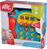 Simba 104010016 - ABC-Farbtelefon, Babyspielzeug, drehbare Bildanzeige, Lied, Spieltelefon, Lerntelefon, mit verschiedenen Geräuschen, 20 cm, Motorik, für Kleinkinder, ab 6 Monaten Babyspielzeug Naty Shop