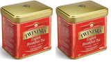 Twinings English Breakfast Tea Loser Schwarztee in Teebox Kräftiger Schwarztee aus hochwertigen Teeblättern, gepflückt von den besten Teeplantagen in Sri Lanka und Indien G, neutral, 100 Gramm