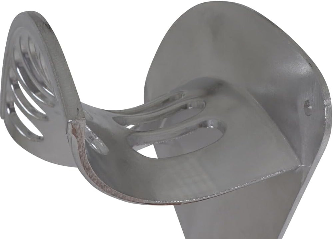 Aluminium-Schlauchhalter, Wandmontage, Größe: L für 30 m Schlauch, 13 mm (½")