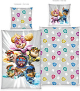 Paw Patrol Bettwäsche, Knopfverschluss, 100 % Baumwolle Bettwäsche – Kinder Naty Shop