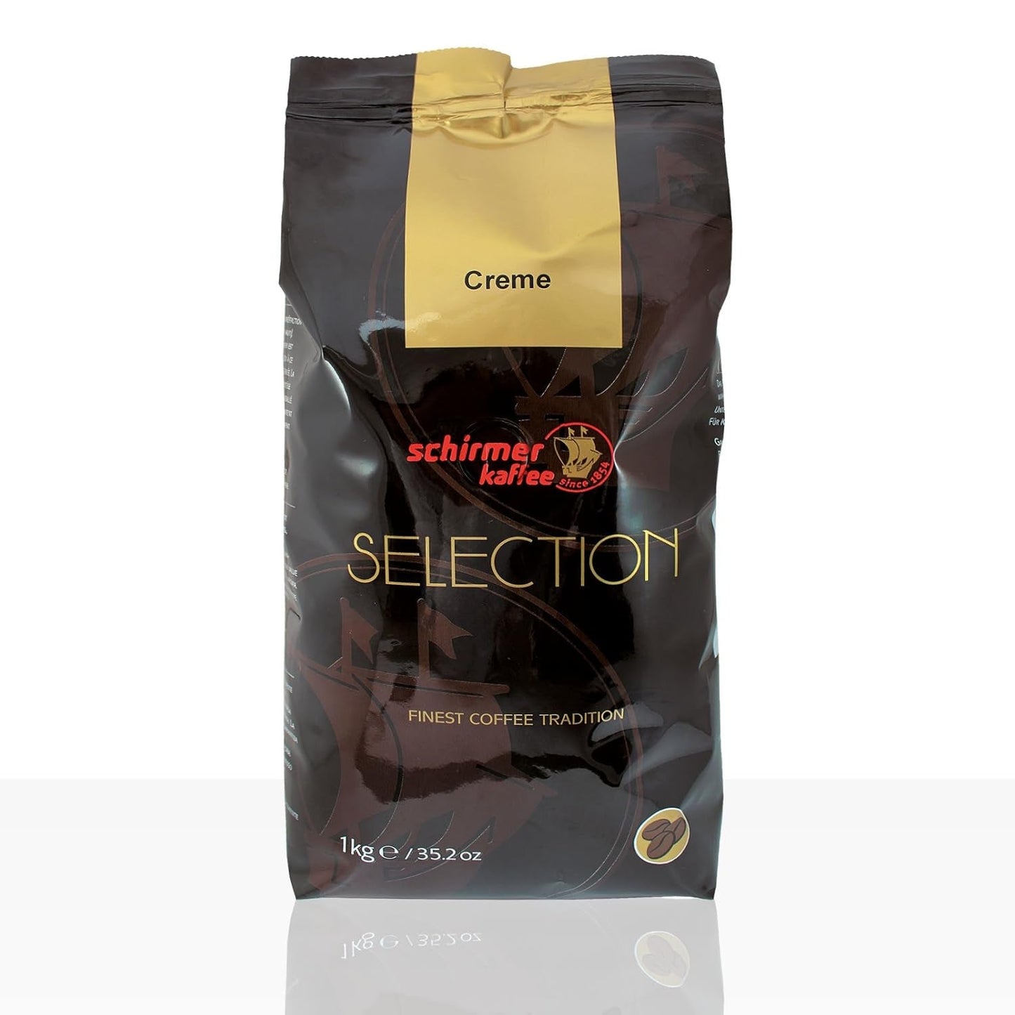 Schirmer Selection Cafe Creme - 8 Kaffeebohnen x 1 kg
