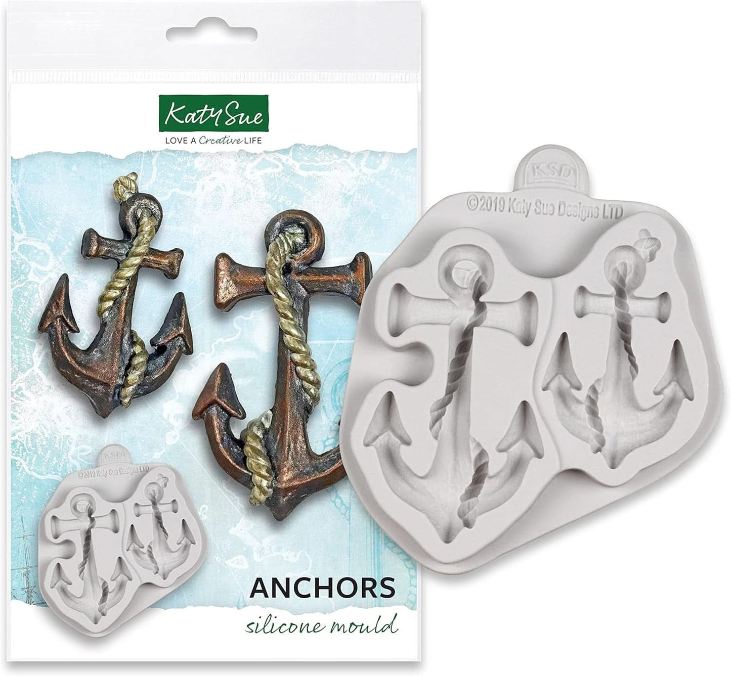 Katy Sue, Form Silikon Dekor Nautic - Ancore Bucatarie Naty Shop