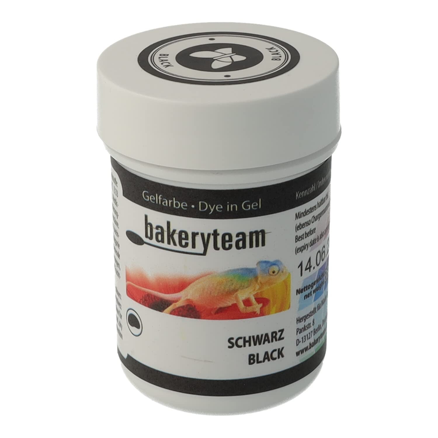 Bakeryteam Lebensmittelfarbgel zum Zuckerguss, hellgelb, 35 g