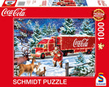 Schmidt Spiele 57598 Coca Cola Weihnachtstruck 1000 Teile Puzzle Naty Shop Standardtitel