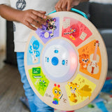 Baby Einstein, Hape, Cal's Smart Sounds Symphony Magic Touch elektronisches Aktivitätsspielzeug aus Holz in 3 Sprachen (Englisch, Französisch und Spanisch), 3 Modi, ab 6 Monaten Babyspielzeug Naty Shop