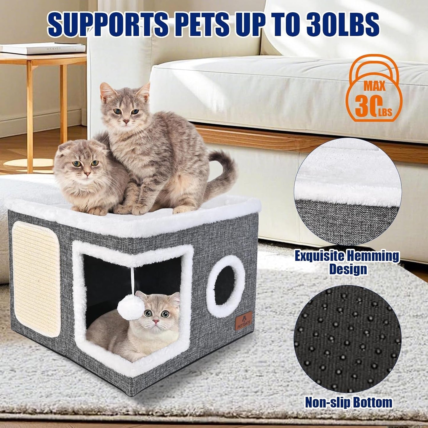 Decken und Möbel, Haustiere, Höhlen und Häuser, Katzen, Betten für Katzen, Katzenbetten, Matratzen