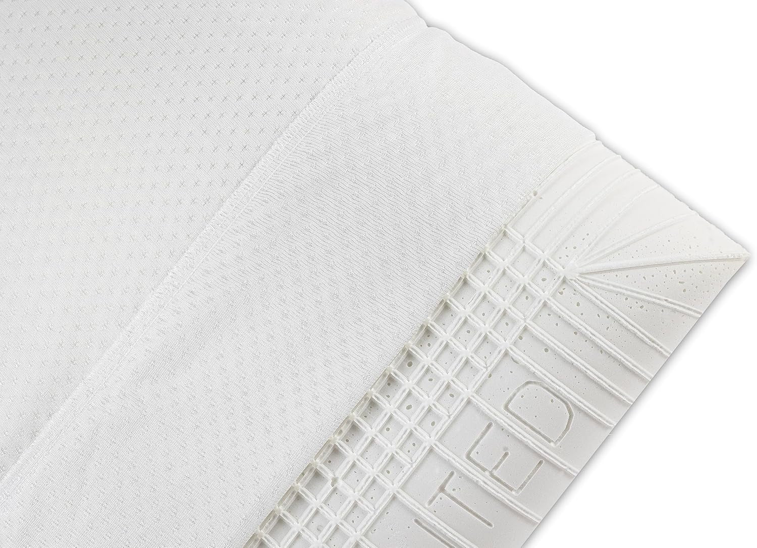 V.I.P. Very Important Pillow Memory-Kissen, weiß, 50 x 80 Naty Shop Standardkissen