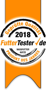 MjAMjAM – Premium-Nassfutter für Katzen – Mischpackung I – Huhn, Rind, Herzen, 6er-Pack (6 x 200 g), getreidefrei mit extra Fleisch