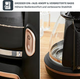 Tefal Includeo Filter-Espressomaschine, Espressomaschine extrem einfach zu bedienen, für Rechts- und Linkshänder geeignet, automatische Deckelöffnung, 1,25 l, 10 bis 15 Tassen, CM533811