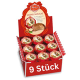 Reber Bites Chocolate and Truffle Pie, Brandtrüffel auf cremigem Nougat, umhüllt von zarter Alpenmilchschokolade, 40g (1 Stück)