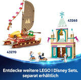 LEGO® Disney Prinzessinnen-Schloss Aschenputtel und Pferdekutsche, Set für Mädchen ab 6 Jahren, fantastisches Spielzeug mit Mini-Puppen Prinzessin Aschenputtel und Prinz Charming, Geschenkidee für Disney-Fans 43275 Bausets Beuche den LEGO-Store