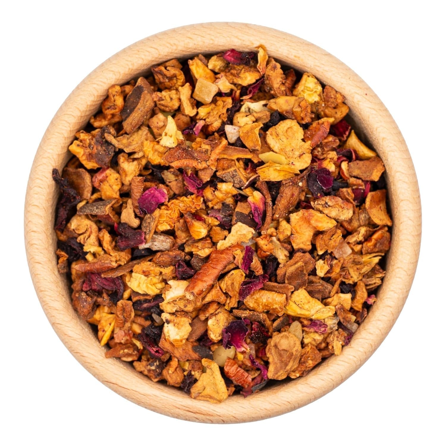Alpaka-Tee | Apfel und Zimt | Mischung aus Früchtetees | Masse | Wiederverschließbar (100g)