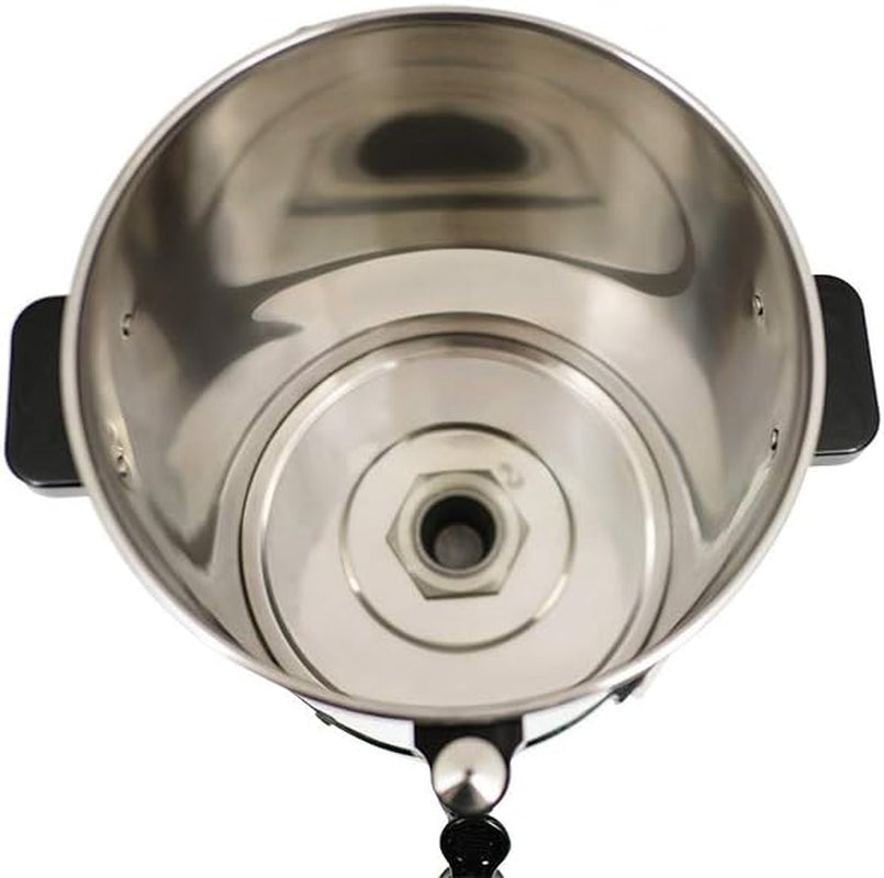 Saro Espressomaschine mit Rundfilter – 6,75 L / 40 Tassen – Edelstahl – Brüh- und Warmhaltefunktion – Sicherheitshahn – Schauglas – 1,5 kW – Modell SAROMICA 6005