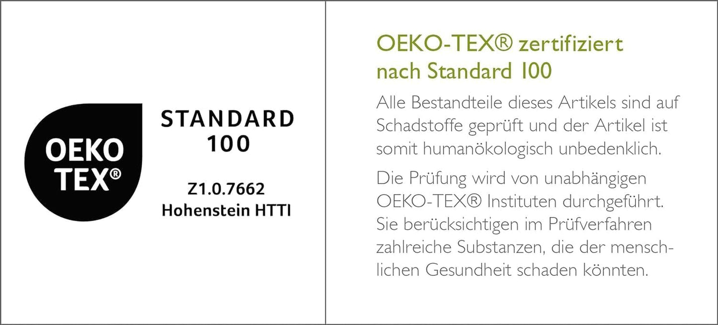 Badenia Trendline Eco Quilt Camel Lightweight 155 x 220 cm, weiß, Öko-Tex zertifiziert, hergestellt nach dem deutschen Qualitätsstandard Quilts und Quilts Naty Shop