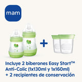 MAM 2 in 1 elektrische und manuelle Milchpumpe, direkte Entnahme aus Flasche oder Vorratsbehälter, Stimulation und Entnahme, digitale Anzeige. Zubehör Essen und Stillen Bebe Naty Shop