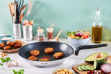 Tefal Hauptpfanne 20 cm, Edelstahl Mit Antihaftbeschichtung Naty Shop Töpfe und Pfannen
