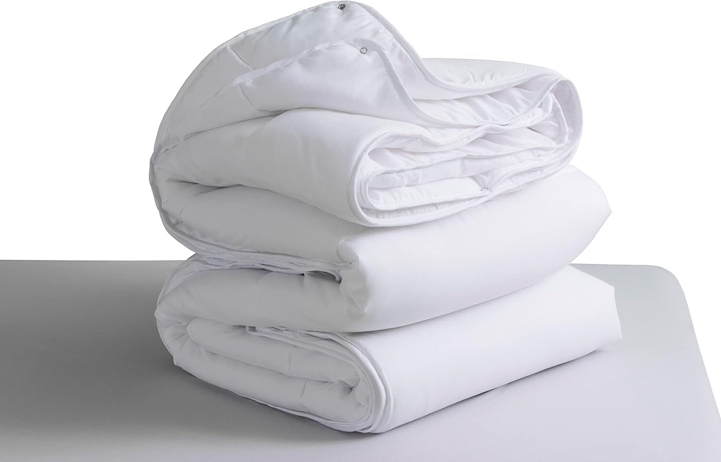 Füllung/Bezug aus Silikonfaser, 4 Jahreszeiten, 125 + 250 g, Bett 180 cm (260 x 220 cm) Bettdecken und Steppdecken Naty Shop White Cama 180 (260 x 220 cm)