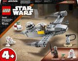 LEGO Star Wars 75410 Mandos und Grogus N-1 Starfighter Spielzeug mit Mandalorianer-, Grogu- und R5-D4-Minifiguren, inklusive baubarer Säule, Raumschiff-Starterset für Jungen und Mädchen ab 4 Jahren. Bausets Beuche den LEGO-Store