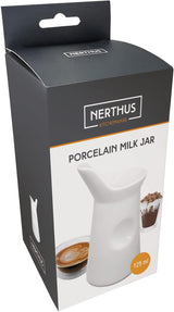 NERTHUS FIH 418 Porzellan-Milchbecher 125 ml, Original, Weiß