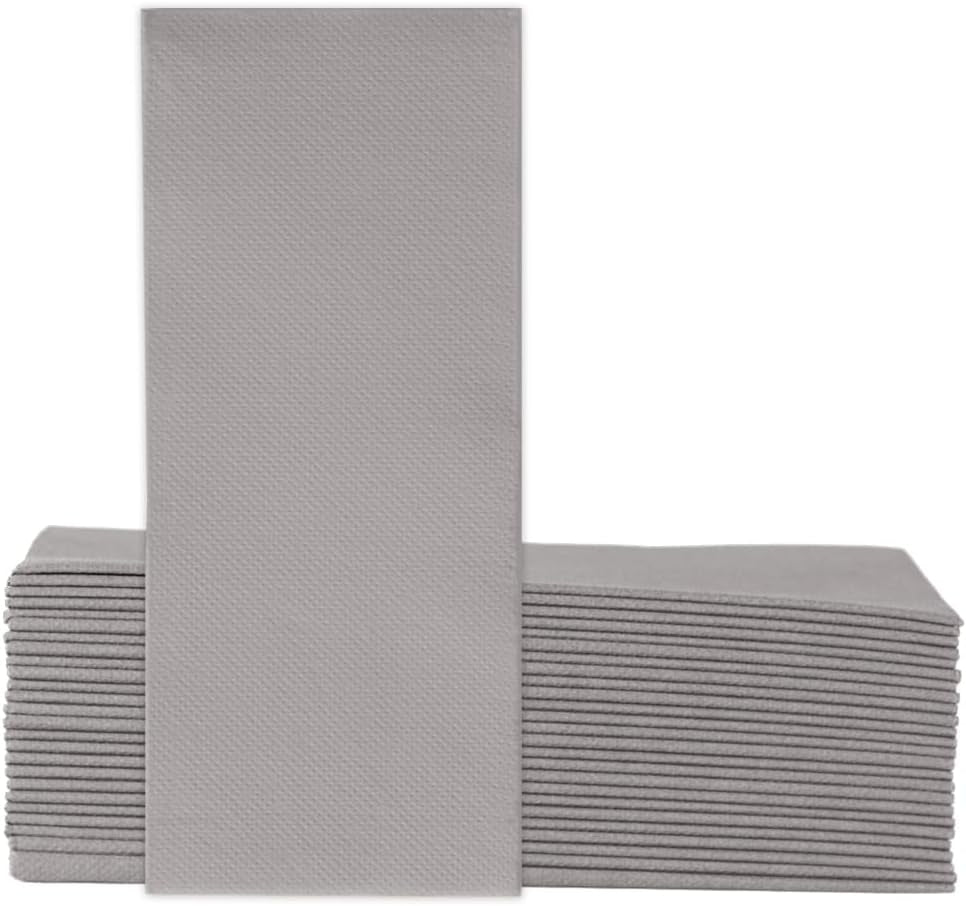 Soft Point 50 Tücher, 1/8-fach gefaltet, hochwertiges Einweg-Tücher, 32 x 38 cm, Champagner