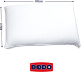 DODO-Kissen, viskoelastischer Schaumstoffblock, weiß, 1 Einheit (Lot von 1) Naty Shop Standardkissen