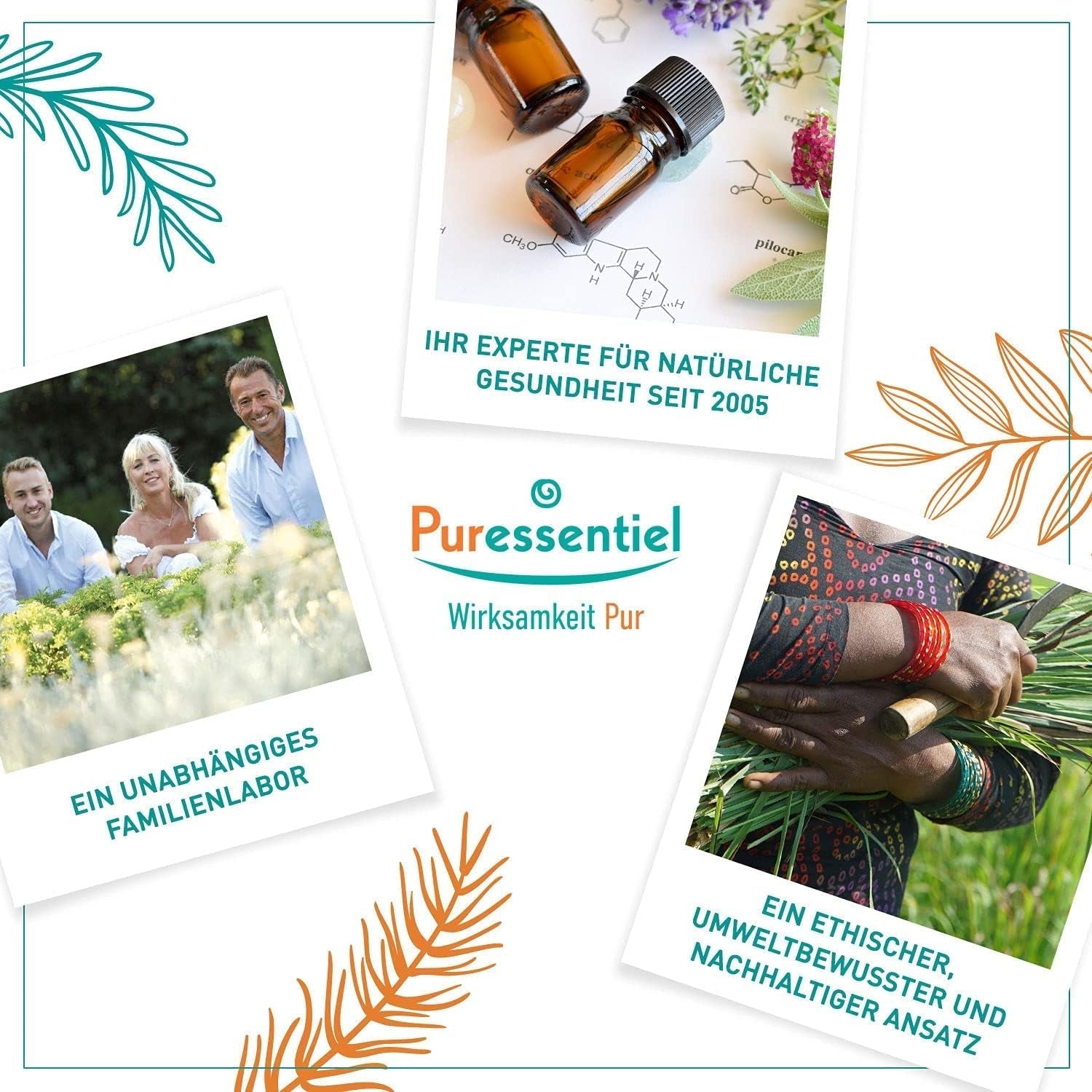 Puressentiel - Intimhygiene - Intimtücher - Reinigend und erfrischend - Empfindliche Schleimhäute und Haut - Langanhaltende Feuchtigkeitsversorgung 24 Stunden - Für den täglichen Gebrauch - X25 Stck.