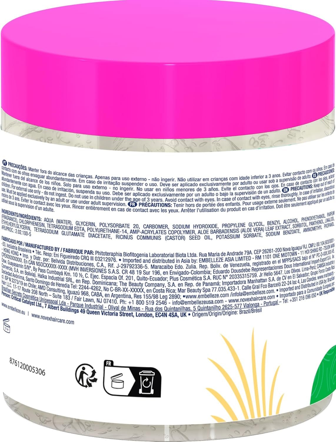 Haargummi NOVEX My Little Curls Kinder - Bade- und Hautpflege Naty Shop