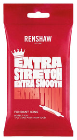 Extra Fondant Rot 1 kg – Extra elastischer Fondant mit Vanillegeschmack, perfekt zum Bedecken von Kuchen – Rot – 1 kg Naty Shop Zuckerpaste 1 kg Vanille.