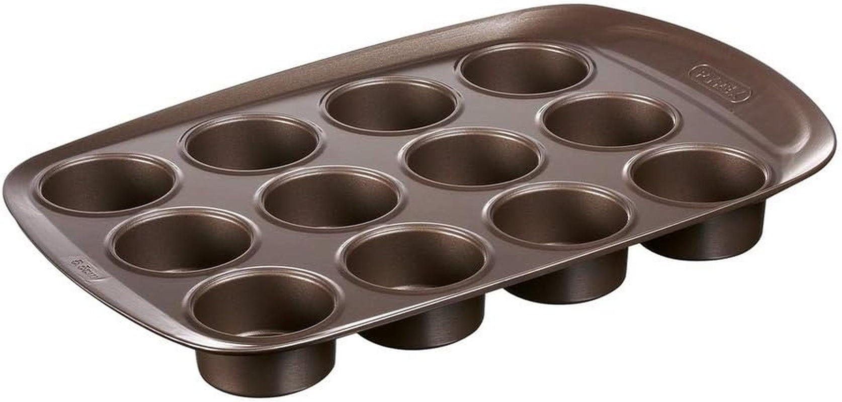 Pyrex BANDEJA 6 MAGDALENAS ASIMETRIA PX Muffinförmchen, Metall, Bunt, 6 Magdalena Formen und Bleche zum Backen Naty Shop 12 Magdalena