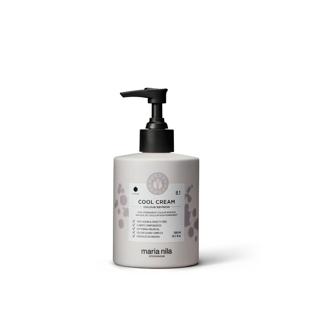 Maria Nila Color Refresh 300 ml – Eine pflegende Farbbombe mit temporären Farbpigmenten, die die Haarfarbe schnell auffrischen. 100 % vegan. Keine Sulfate und keine Parabene. Haarfärbemittel Naty Shop Kaltcreme